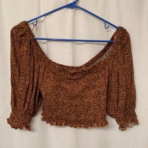 Urban outfitters smocked top